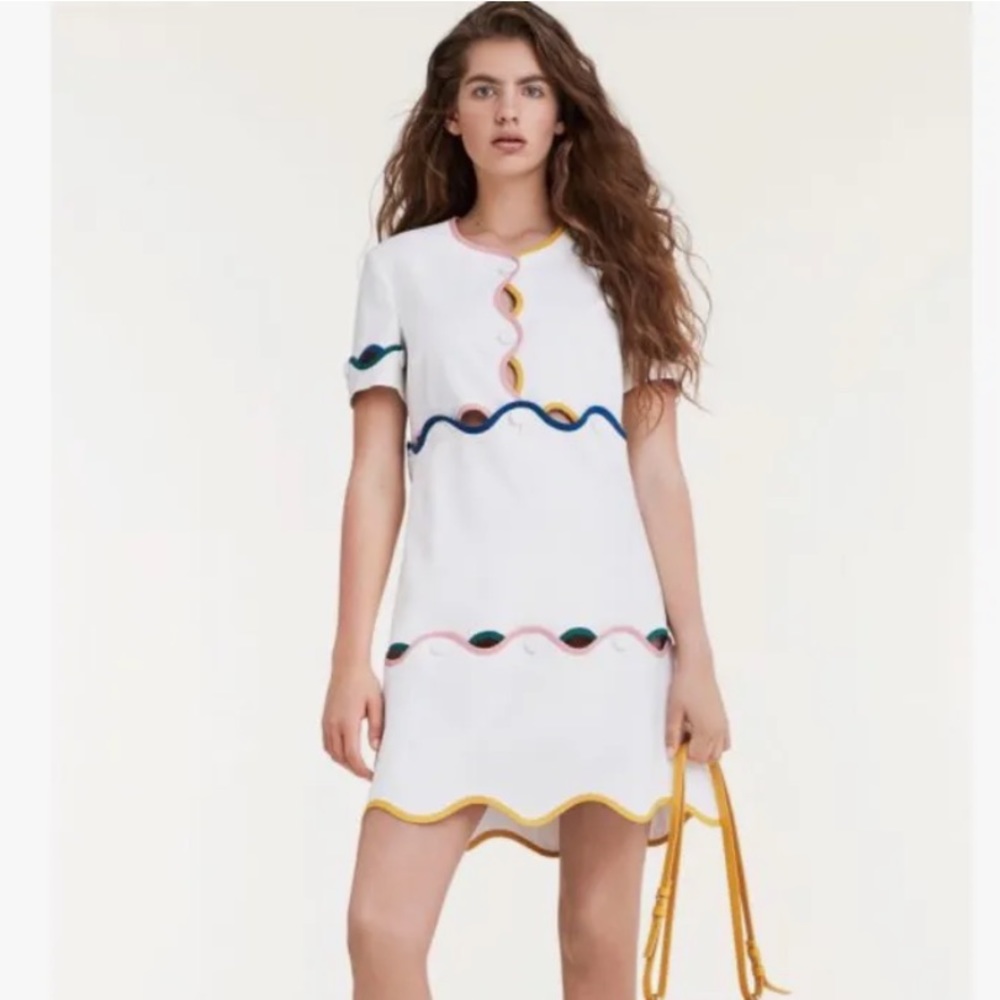Sara Battagila Wave Dress